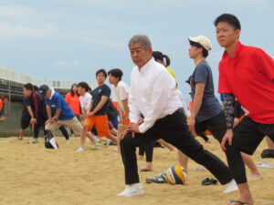 「ビーチバレーボール大会at 餅が浜」
