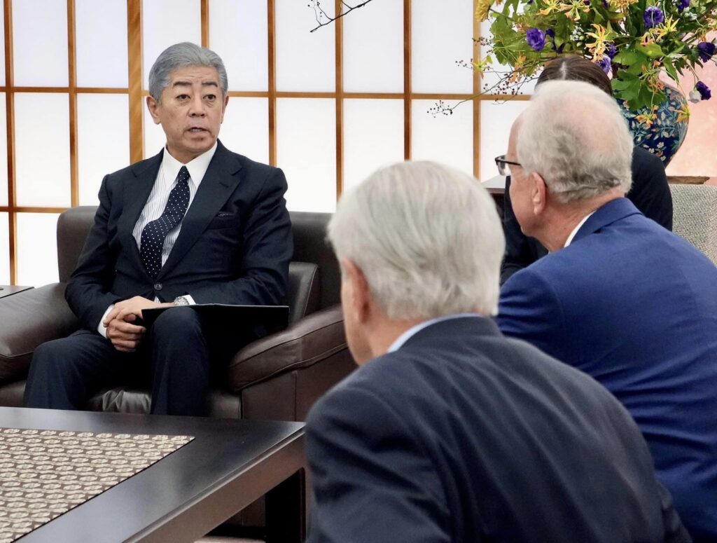 米国の上院議員の訪問を受けました」 | 岩屋たけし Official site｜元防衛大臣 衆議院議員