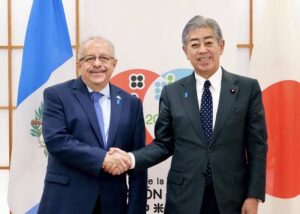 中米グアテマラのマルティネス外務大臣と会談しました